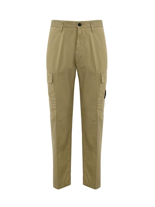 Pantalone 3100339 in raso di cotone organico STONE ISLAND | 3100339S0012V0094